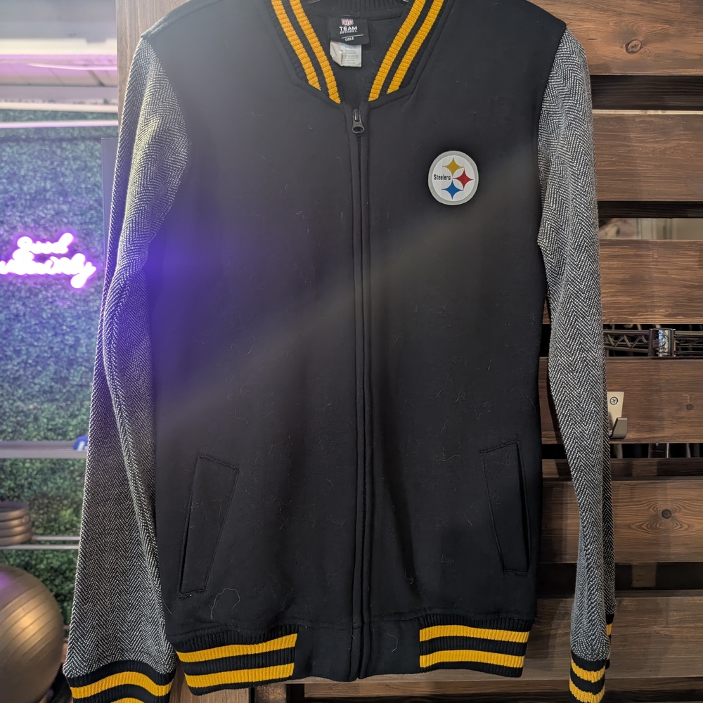 NFL Varsity Jacket - Black and Yellow